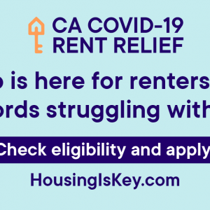 CA COVID‐19 Rent Relief Now Available